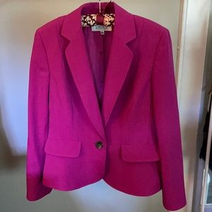 Magenta blazer